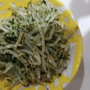 電子レンジで簡単もやし和え